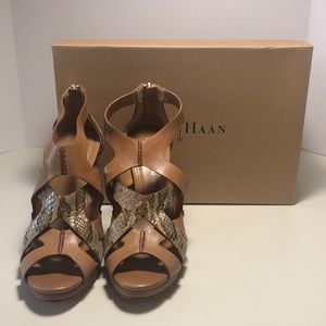 Cole Haan wedge sandal.